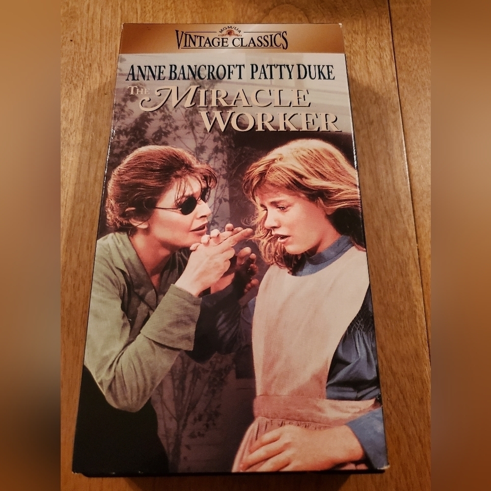 The Miracle Worker-vhs Patty Duke Vintage Classics